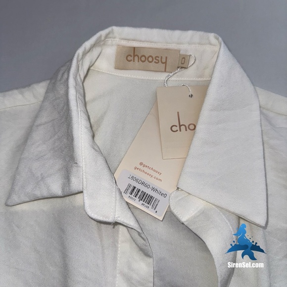 1157 NWT Choosy Crosby St Dress – Size 0 – White - Picture 9 of 16